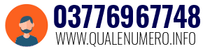 Numero di telefono 03776967748 03776967748