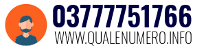 Numero di telefono 03777751766 03777751766