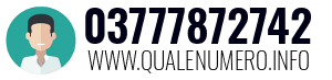 Numero di telefono 03777872742 03777872742