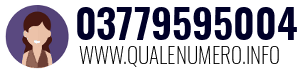 Numero di telefono 03779595004 03779595004