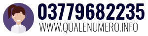 Numero di telefono 03779682235 03779682235