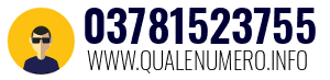 Numero di telefono 03781523755 03781523755