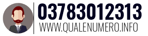 Numero di telefono 03783012313 03783012313