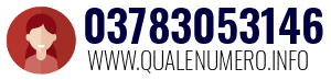 Numero di telefono 03783053146 03783053146