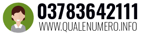 Numero di telefono 03783642111 03783642111