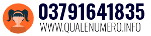 Numero di telefono 03791641835 03791641835