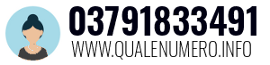 Numero di telefono 03791833491 03791833491