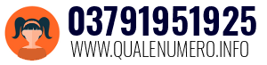Numero di telefono 03791951925 03791951925