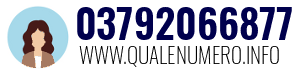 Numero di telefono 03792066877 03792066877