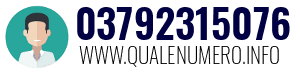 Numero di telefono 03792315076 03792315076
