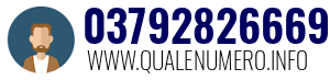 Numero di telefono 03792826669 03792826669