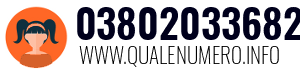 Numero di telefono 03802033682 03802033682