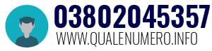 Numero di telefono 03802045357 03802045357