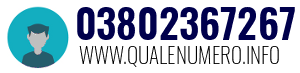 Numero di telefono 03802367267 03802367267