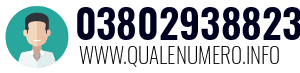 Numero di telefono 03802938823 03802938823