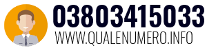 Numero di telefono 03803415033 03803415033
