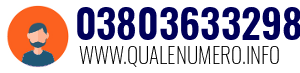 Numero di telefono 03803633298 03803633298