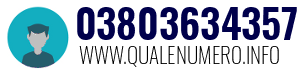 Numero di telefono 03803634357 03803634357