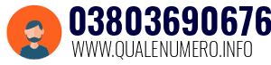 Numero di telefono 03803690676 03803690676