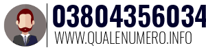 Numero di telefono 03804356034 03804356034