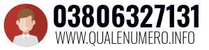 Numero di telefono 03806327131 03806327131