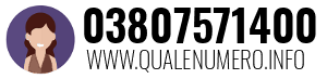 Numero di telefono 03807571400 03807571400