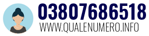 Numero di telefono 03807686518 03807686518