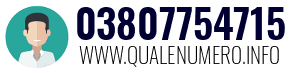 Numero di telefono 03807754715 03807754715