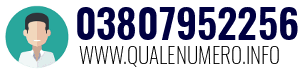 Numero di telefono 03807952256 03807952256