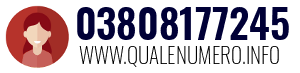 Numero di telefono 03808177245 03808177245