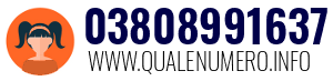 Numero di telefono 03808991637 03808991637