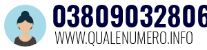 Numero di telefono 03809032806 03809032806
