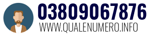 Numero di telefono 03809067876 03809067876