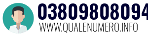 Numero di telefono 03809808094 03809808094
