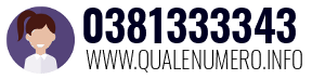 Numero di telefono 0381333343 0381333343