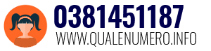 Numero di telefono 0381451187 0381451187