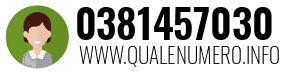 Numero di telefono 0381457030 0381457030