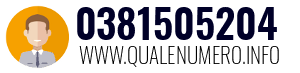 Numero di telefono 0381505204 0381505204