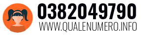 Numero di telefono 0382049790 0382049790