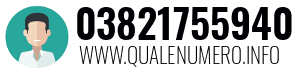 Numero di telefono 03821755940 03821755940
