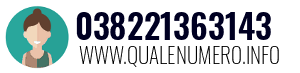 Numero di telefono 038221363143 038221363143