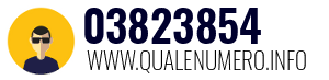 Numero di telefono 03823854 03823854