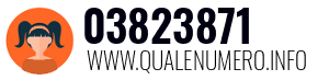 Numero di telefono 03823871 03823871