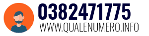 Numero di telefono 0382471775 0382471775