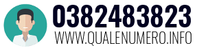 Numero di telefono 0382483823 0382483823