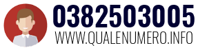 Numero di telefono 0382503005 0382503005