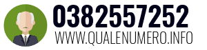 Numero di telefono 0382557252 0382557252