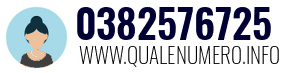 Numero di telefono 0382576725 0382576725