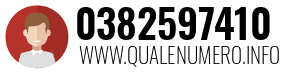 Numero di telefono 0382597410 0382597410