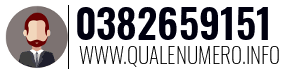 Numero di telefono 0382659151 0382659151